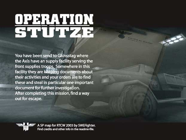 RtCW - Operation Stutze...
